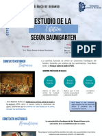 Estudio de La Estética Según Baumgarten