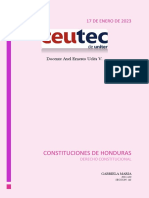 Constituciones de Honduras