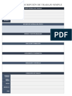 IC Simple Job Description Template ES