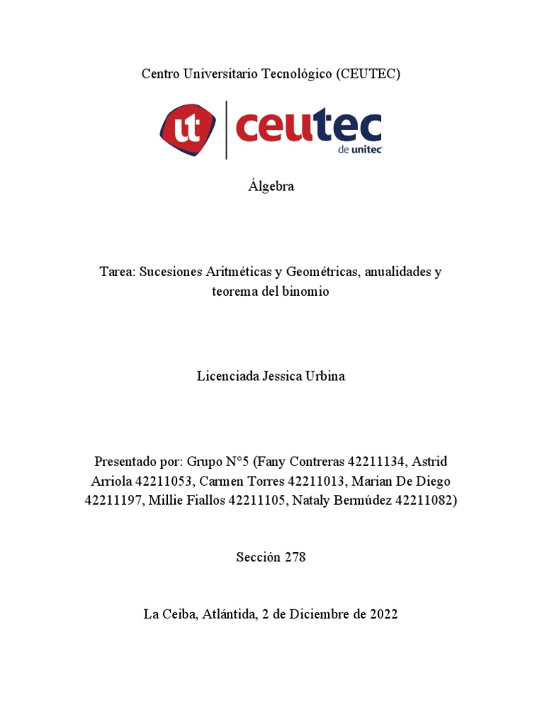 Tarea 6 Grupo 5 Marian de Diego 42211197 PDF