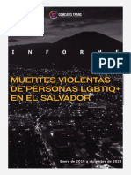 Muertes Violentas de Personas LGBTIQ+ en El Salvador: I N F O R M E