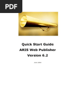 Quick Start Guide Aris Web Publisher S