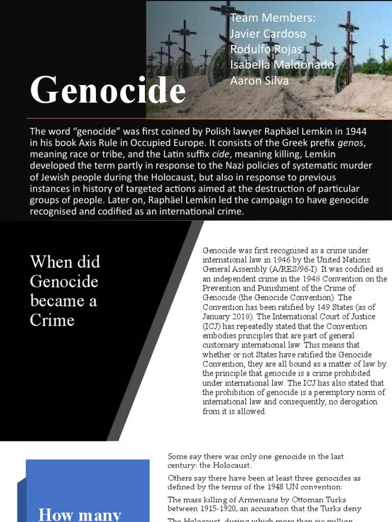 Genocide Pdf Genocides Violence