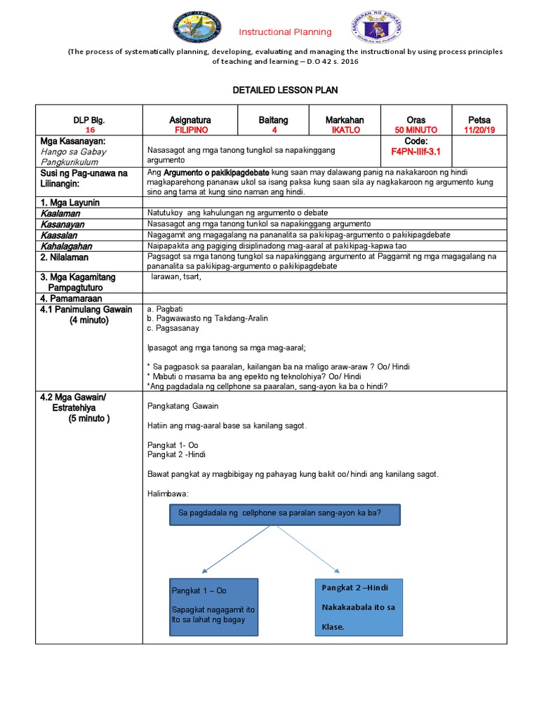 Cot 3 in Filipinio 4 | PDF