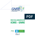 Manual de Recolhimento Do ICMS Por GNRE