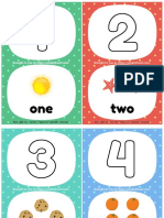 Number Flashcards Printable