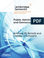 Public Administration and Democracy
