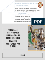 Principales Instrumentos Internacionales Sobre Derechos Humanos, Ratificados Por El Perú