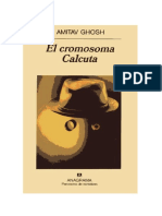 Ghosh, Amitav - El Cromosoma Calcuta