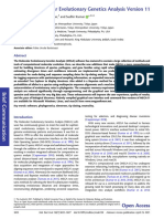 MEGA11: Molecular Evolutionary Genetics Analysis Version 11: Koichiro Tamura, Glen Stecher, and Sudhir Kumar