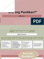 Aralin 1 (Ano Ang Panitikan)