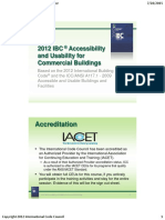 2012 Commercial Accessibility 9-16-2013 - Faster Download - 2 Slides Per Page (Hidden Slides Included)