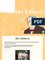 T T 14318 Thomas Edison Powerpoint Presentation Ver 5