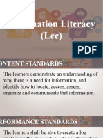 Information Literacy Stages