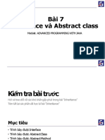 Slide 7 - Interface and Abstract Class