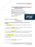 U2A1 TIPOS DE MODELOS CUESTIONARIO (Actividad)