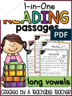 Long Vowels Reading Passages
