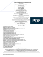 NEUROSCIENCE & BIOBEHAVIORAL REVIEWS editorial team