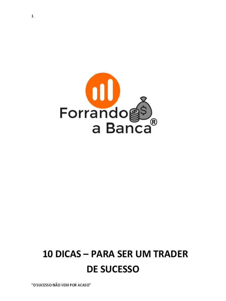 10 Dicas para Traders de Sucesso | PDF | Ansiedade | Emoções