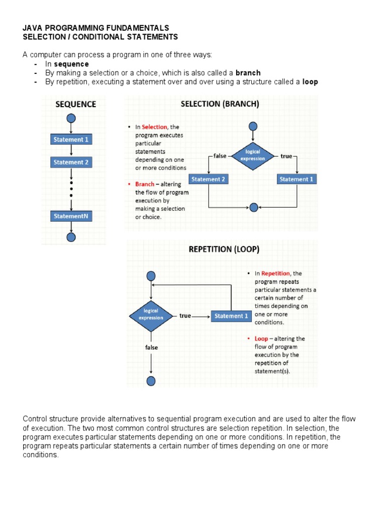 3 Conditional Statements | Download Free PDF | Control Flow | Computer ...