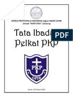Tata Ibadah Pelkat PKP (02-02-2023)