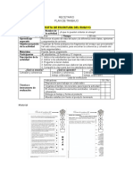 Plan de Trabajo Recetario de Textos