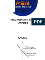 Trigonometry and Vector Analysis