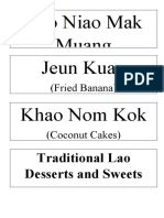 Kao Niao Mak Muang Jeun Kuay Khao Nom Kok: (Fried Banana)
