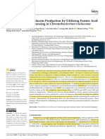 Improvement in Violacein Production by Utilizing Formic Acid To Induce Quorum Sensing in Chromobacterium Violaceum