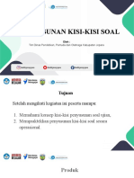 Penyusunan Kisi-Kisi Soal