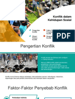 1) Konflik Dalam Kehidupan Sosial