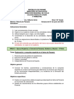 Asignación N°1 - Historia de Panamá - Ii Trimestre