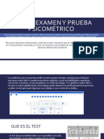 Que Es Examen Y PRUEBA Psicométrico