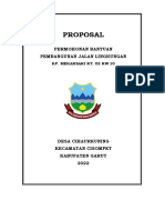 PROPOSAL JALING Mekarsari RT 02 RW 10