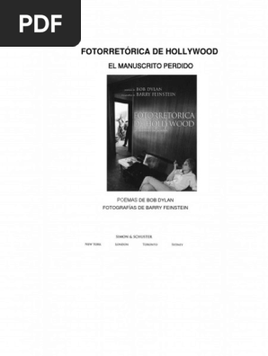 Hollywood Foto-Rhetoric (Bob Dylan) (Z-Lib - Org) (1) - Removed
