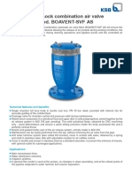 BOAVENT-SVF AS Water Combination Air Valve