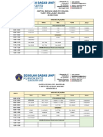 Jadwal Mapel Semester 1 TP 2022.2023