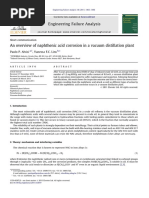 An Overview of Napthenic Acid Corrosion in VDU