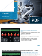 Panel de control de Alarmas instrucciones