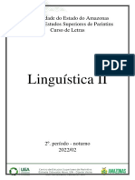 Apostila Linguística II