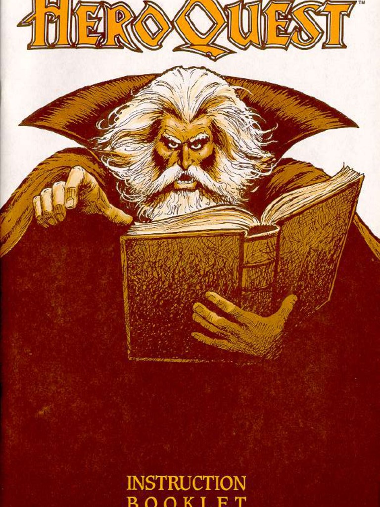 HeroQuest – Libro Delle Missioni (Quest Book) E Regolamento (Rule Book) – Avalon Hill – Edizione 2022