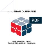 Salinan PROGRAM OLIMPIADE SMP NEGERI 1 GUDO 2019 2020