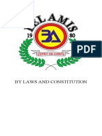 Bel Amis Fraternal Organization ByLaws and Constitution
