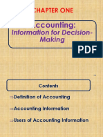 Chapter 1 Accounting For Decision Making