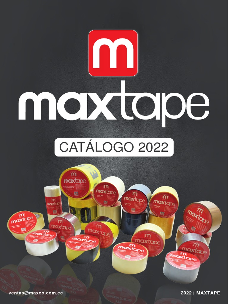 Catálogo Cintas A4 Min | PDF | Aislador (Electricidad) | Pintar