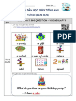 HƯỚNG DẪN HỌC TUẦN 20