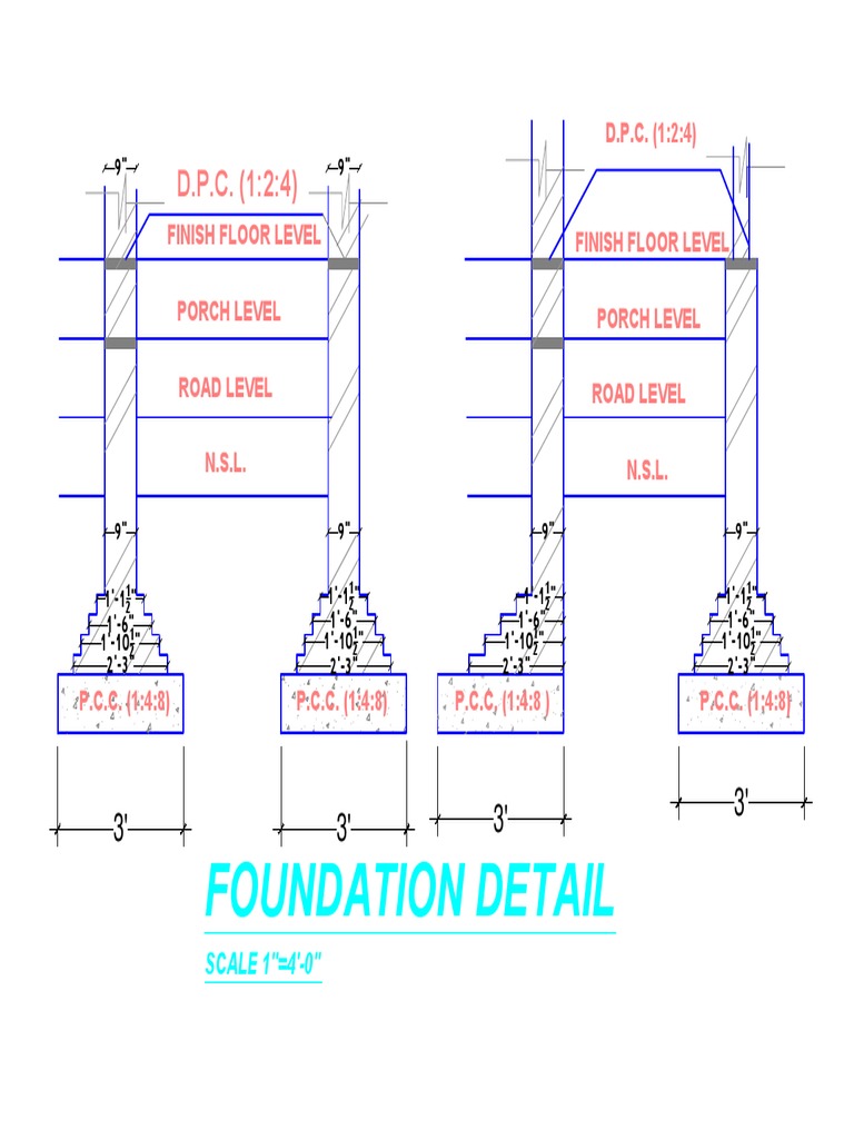 Submission Drawing 2.5 Marla | PDF