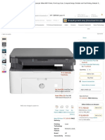 HP Laserjet 136Nw Wifi Printer, Print Copy Scan, Compact Design, Reliable and Fast Printing, Network Support
