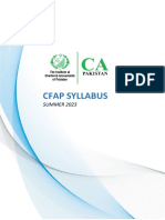 CFAP SYLLABUS SUMMER 2023