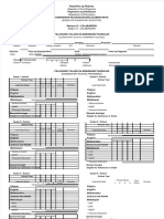 DepEd Form 137-E: Elementary School Permanent Record